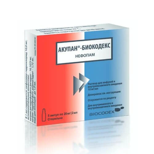 AKUPAN inyeksiya uchun eritma 20mg/2ml N5