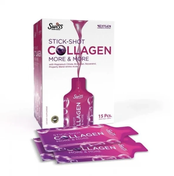 Коллаге́н Swiss Bork Stick Shot Collagen 20 ML X 15 pcs