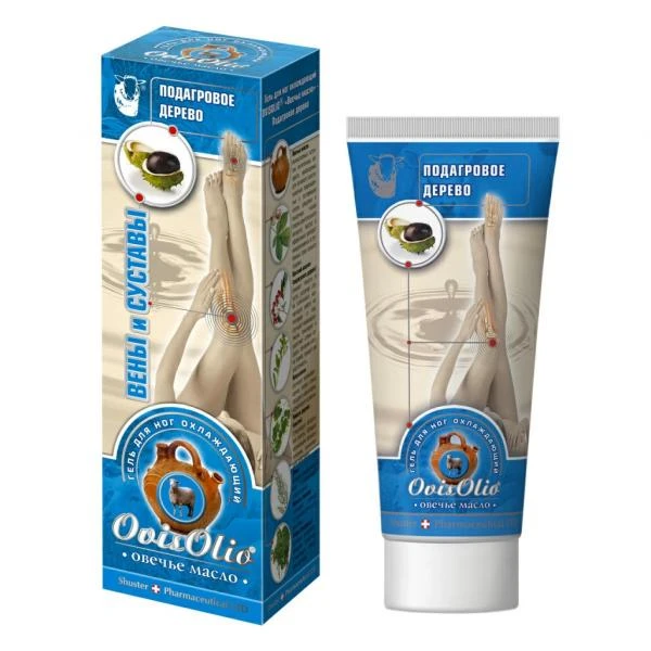 Гель для вен и суставов охлаждающий "Овечье масло"