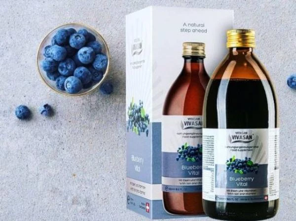 Напиток Черника витал Vivasan, Вивасан, Швейцария
