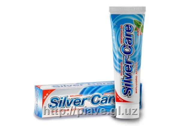 Zubnaya pasta «Silver Care» serii Active Bioflouride