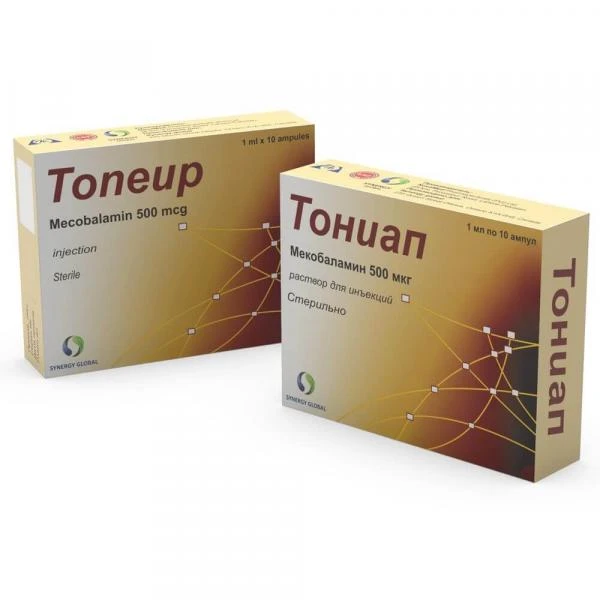 TONIAP inyeksiya uchun eritma 1ml N10