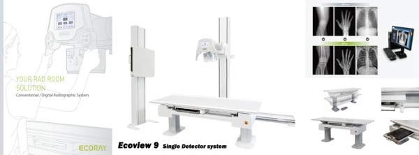 Sistema sifrovoy rentgenografii EcoRay Ecoview 9 Plus s prinadlejnostyami (s vixodnoy moshnostyu 50kVt, 3 fazi)