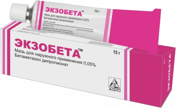 EKZOBETA maz 0,05% 15g