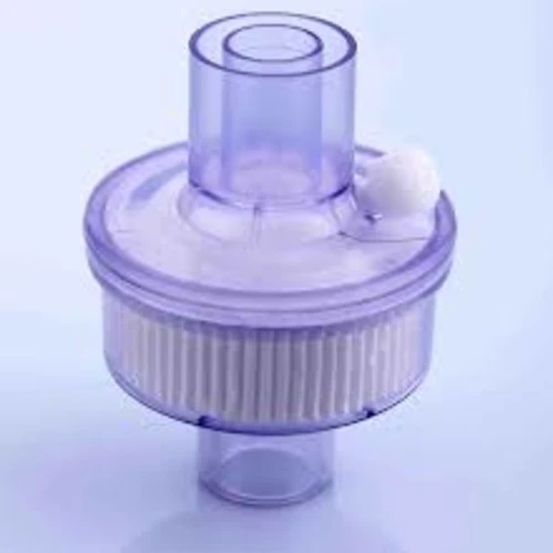 Odnorazoviy bakterialniy/virusniy filtr s teplo-vlagoobmennikom.