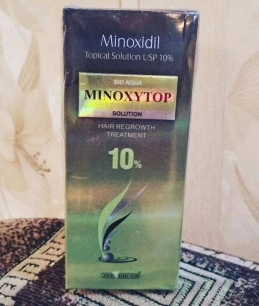Minoxytop preparati 10% soch to'kilishini sekinlash uchun