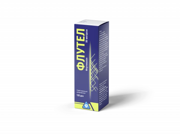 ФЛУТЕЛ спрей 15 мл 50 мкг 120 доз