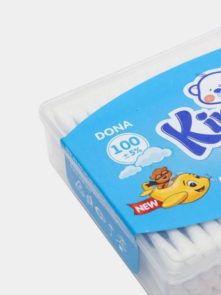 Ватные палочки "Softcare", "Kippers" 100 шт