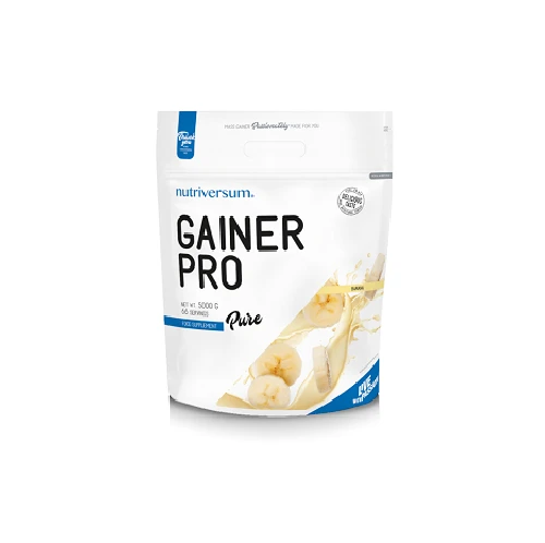 Tez uglevodlarga ega Gainers PurePRO (Nutriversum) Pure Gainer Pro (5000 g)