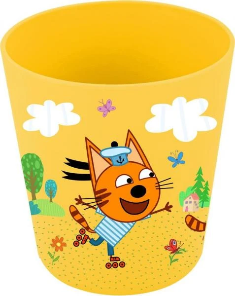 Detskiy stakan Plast Team Baby Superstar Tri Kota, 270 ml