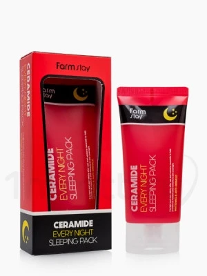 Keramida keramidli tungi yuz niqobi har kecha uyqu to'plami 5516 Farmstay (Koreya)