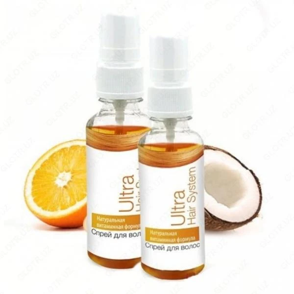 Sprey ot vipadeniya i rosta volos - UltraHairSystem