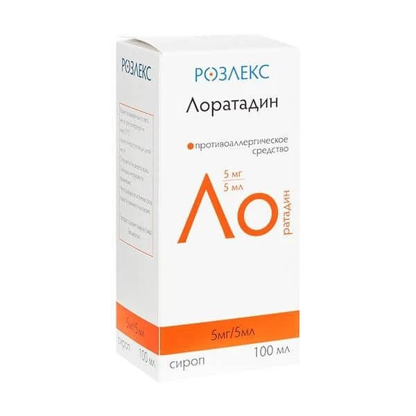 LORATADIN 0,01 tabletkalari N10