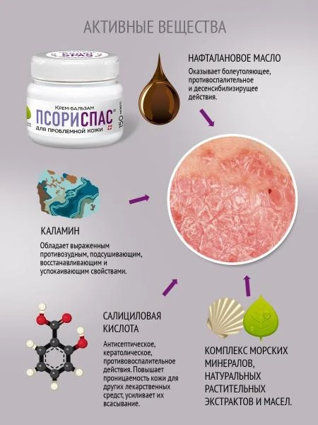 Крем от псориаза Psori Spas 150 мл