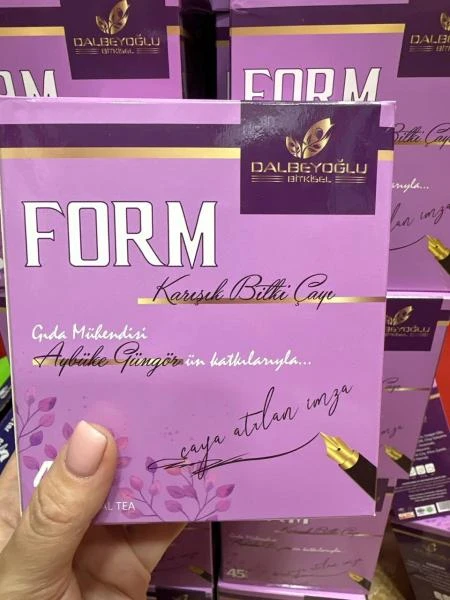 Травяной смешанный чай для очищения Detox form