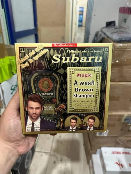 Шампунь окрашивающий для волос Subaru Magic (brown)