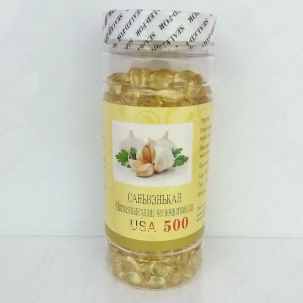 Sarimsoq ekstrakti kapsulalari (qurtlarga qarshi)