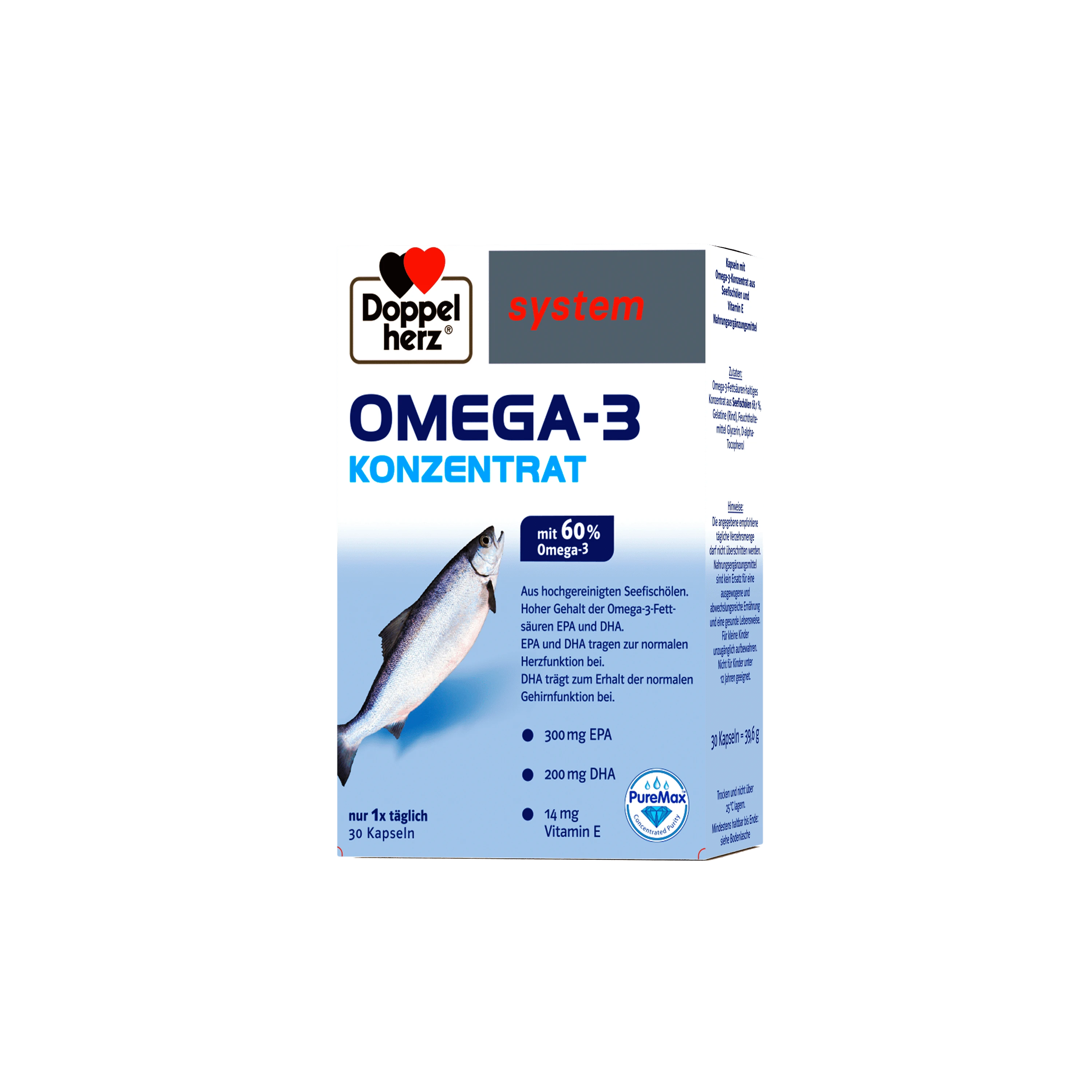 ДОППЕЛЬГЕРЦ CИСТЕМ ОМЕГА-3 КОНЦЕНТРАТ капсулы N30