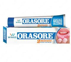 Gel Orasore protiv yazv i stomatita vo rtu