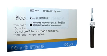 Двусторонняя игла 23Gx 1.1/2 multi-samples needle 23Gx 1.1/2