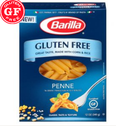 Barilla bezglyutenovie penne