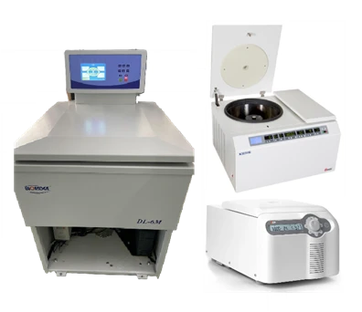 Высокоскоростная центрифуга с охлаждением разных видов