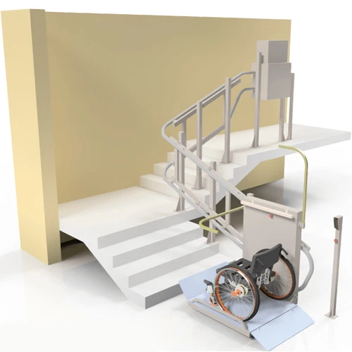 Naklonniy (lestnichniy) invalidniy podyomnik ComDis-250 W
