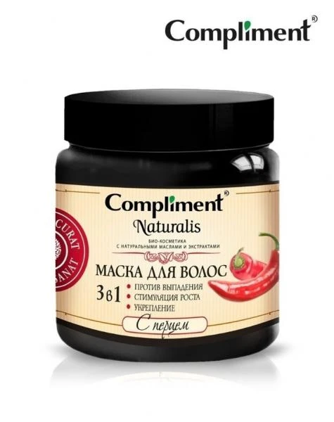 Маска роста для волос с перцем Compliment