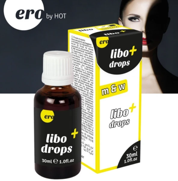 Erkaklar va ayollar uchun hayajonli tomchilar "Ero Libo Drops" 30 ml