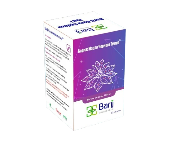 BARIJ MASLO CHERNOGO TMINA kapsulalar  N30