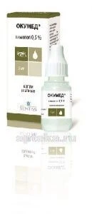OKUMED ko'z tomchilari 5ml 0,5%