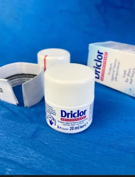 Антиперспирант от повышенного потоотделения Driclor