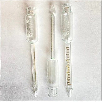 Бутирометр 1-6 (для молока), 1-40 (для сливок), 2-0,5 (для обезжиренного молока и пахты)