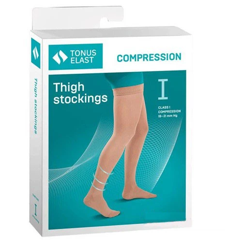 Эластические компрессионные чулки 1 класс Tonus Elast Lux
