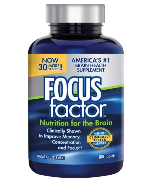 Focus Factor miya uchun ovqatlanish (180 ta)