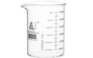 Стакан градуированный ASTM 600 мл с носиком, высокий, боросиликатное стекло