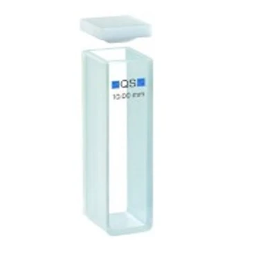 Kyuveta (kvarts) Macro cell 100-QS PL 20 mm PTFE qopqog'i bilan