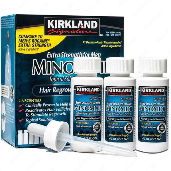 Minoxidil Kirkland 5% - Средство для роста бороды