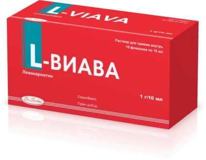 L VIAVA inyeksiya uchun eritma 1g N10