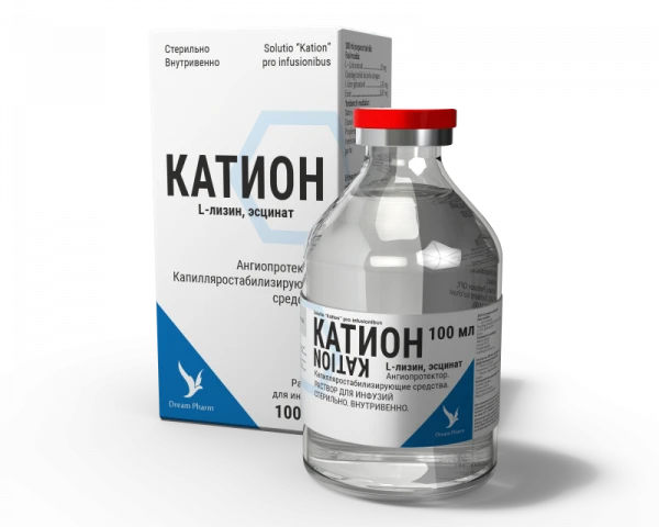 Катион раствор для инфузий 100 мл