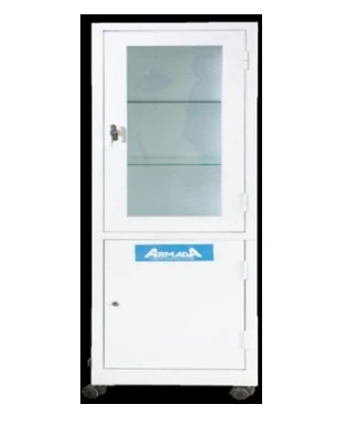 Tibbiy metall shkaf, 1-model
