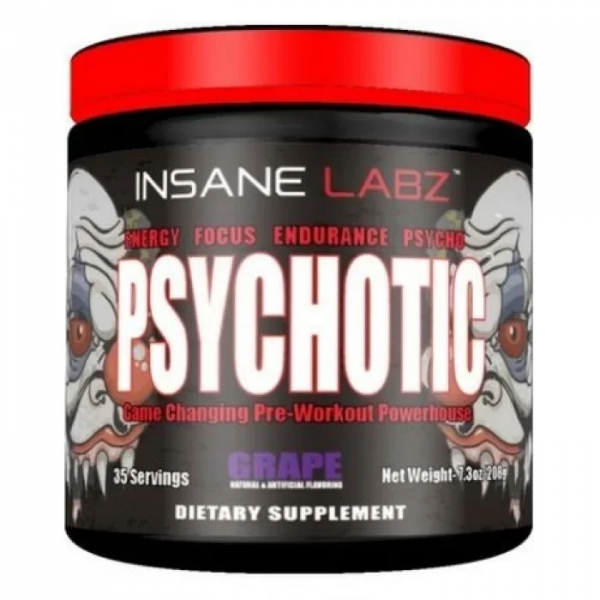 Predtrenirovochniy kompleks PSYCHOTIC (krasniy) 35 porsiy