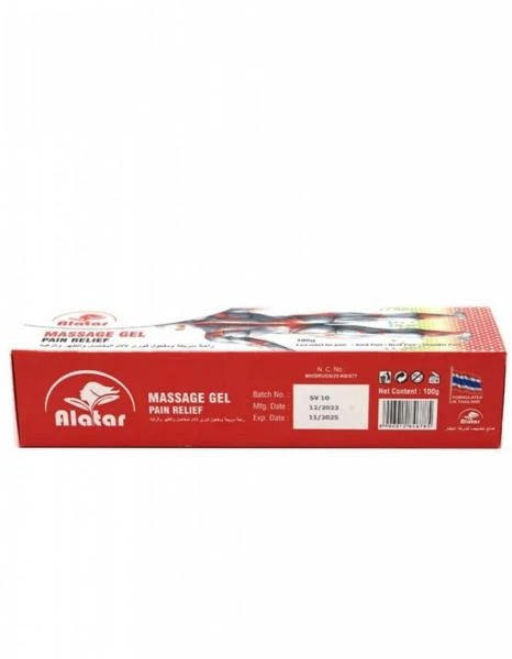 Orqa, bo'g'inlar va mushaklardagi og'riqlar uchun "Alattar" massaj jeli