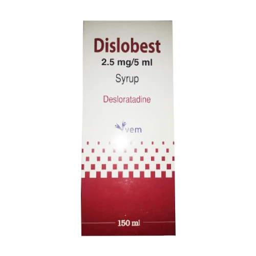DISLOBEST sirop 150ml 2,5mg/5ml