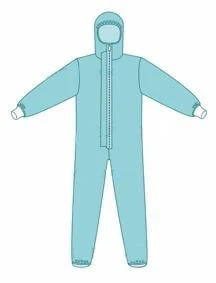 Odnorazoviy zashitniy kombinezon iz netkanogo materiala