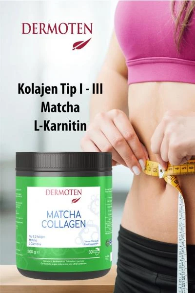 Коллаген порошок Dermoten Matcha Collagen