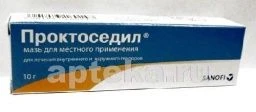 ПРОКТОСЕДИЛ мазь 10г