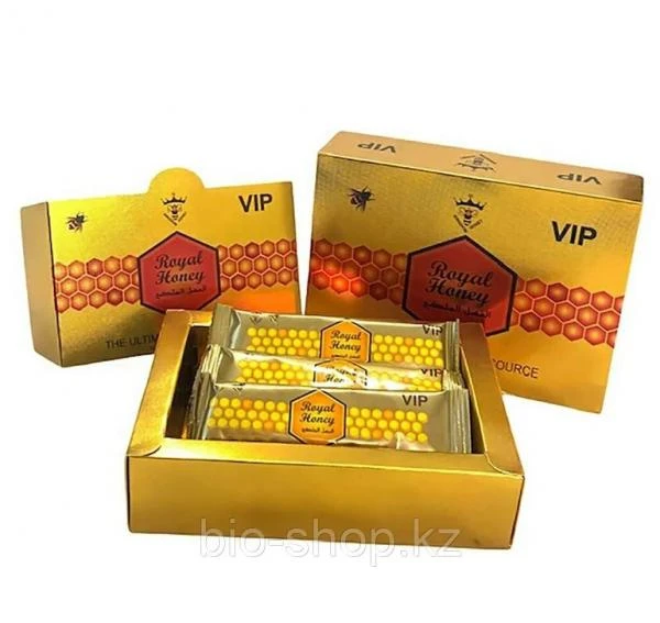Royal Honey VIP Gold erektsiyani yaxshilash va libidoni yaxshilash uchun