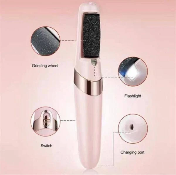 Oyoq parvarishi uchun elektr silliqlash pomza toshi