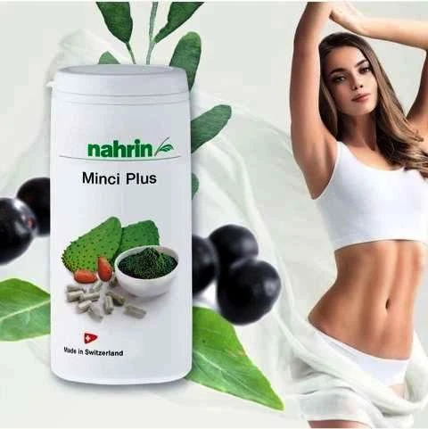 Капсулы Минки Плюс для снижения веса Swiss Nahrin, Швейцария